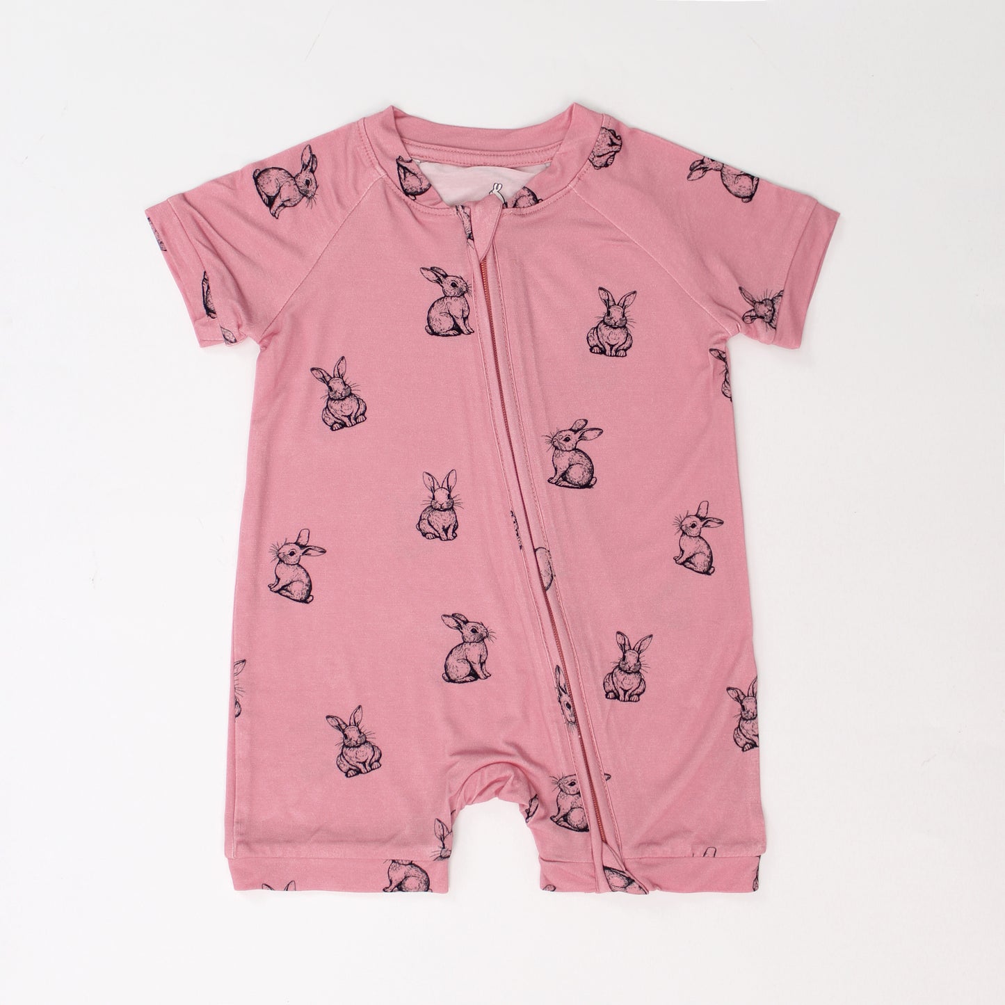 HopHopBunny Premium Bamboo Ultra-soft Baby Playsuit Signature Blue Bunny Design