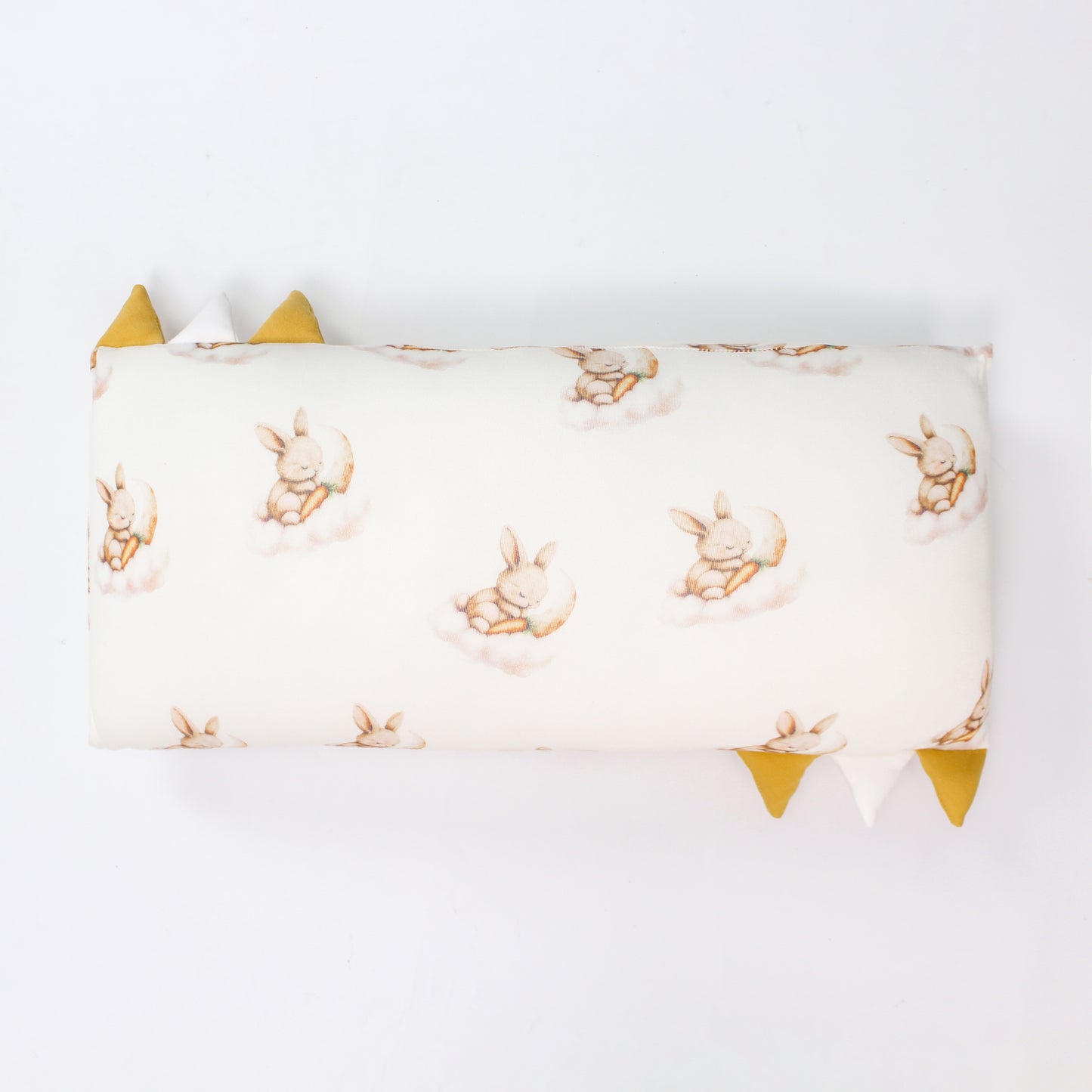 HopHopBunny Premium Bamboo Ultra-Soft Baby Pillow BUNNY SLEEPING ON THE MOON